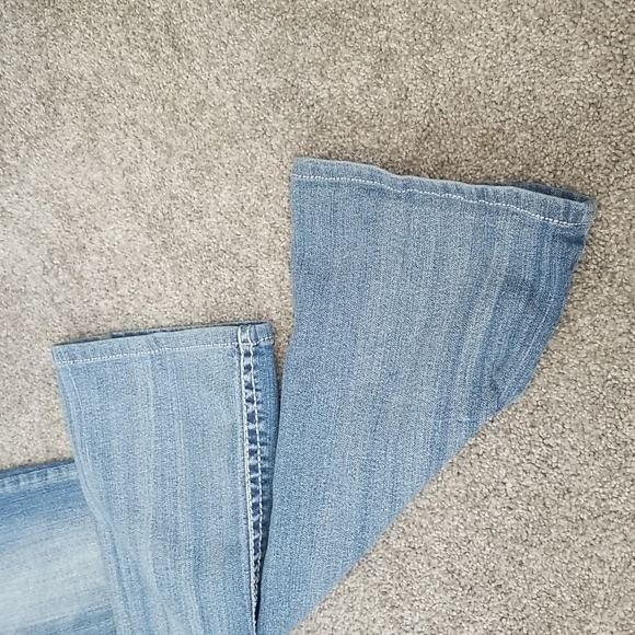 #U - Wallflower Authentic Denim Sz 7 Bootcut Mid Washed Jeans - Picture 9 of 11